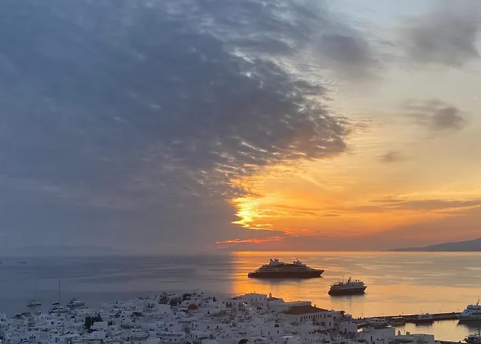 아파트 The View Of Mykonos